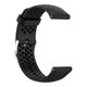 thumbnail image 1 of 22mm correa transpirable de silicona suave compatible para huami para huawei para samsung para garmin bandas de reloj de reemplazo correa de reloj de silicona, 1 of 8