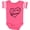 Football Pink and White, variant on Inktastic I Love My Glamma in Black Chalk Heart Boys or Girls Baby Bodysuit