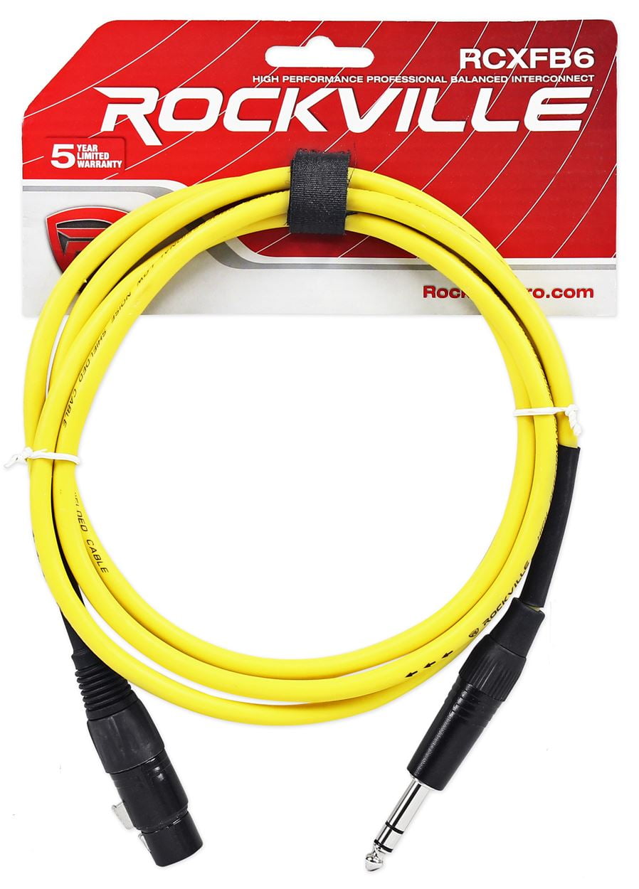 Rockville RCGT10G 10' 1/4'' TS to 1/4'' TS Instrument Cable-Green 100% Copper Rockville RCGT10G 10' 1/4'' TS to 1/4'' TS Instrument Cable-Green 100% Copper