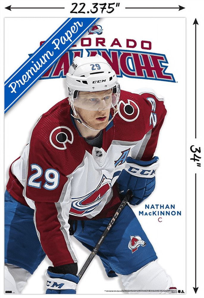 NHL Colorado Avalanche - Nathan MacKinnon Feature Series 23 Wall Poster, 22.375" x 34"