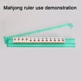 thumbnail image 4 of Guiexla 4Pcs Mahjong Rack Pusher Clear Acrylic Heavy Duty Portable Multifunctional American Mah Jongg Tile Holder Push Ruler Mahjong Accessories, 4 of 8