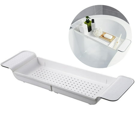 Bangcool Bathtub Caddy Creative Multipurpose Retractable Bathtub Tray Bathroom Organizer