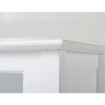thumbnail image 2 of OS Home and Office, Model 22600 Deluxe Glass Door Accent and Display Cabinet, Finsihhed smooth White, 2 of 5