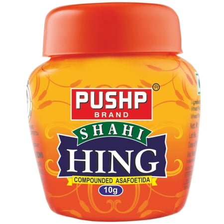 Organic Compounded Asafoetida Shahi Hing Powder By Pushp 10gm, 0.3 Ounce | Pack Of 1