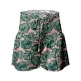 thumbnail image 4 of Flowy Pants for Women High Waisted Women Drawstring Shorts Casual Summer Flowy High Waisted Spors Shorts Quick Dry Cute Printed Beach Short Pants Shorts for Women Casual Summer, 4 of 6
