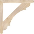 thumbnail image 3 of Ekena Millwork 3 1/2"W x 42"D x 42"H Olympic Craftsman Smooth Bracket, Douglas Fir, 3 of 4