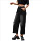 thumbnail image 2 of Pantalones Vaqueros de Mujer, Estilo Vintage, de Pierna y Tiro Medio, Holgados, Estilo Boyfriend, Hasta el Tobillo, Y2K Gris Negro XL, 2 of 9