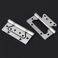 thumbnail image 3 of Hinge2Pcs Stainless Steel Hinge Furniture Accessories Flat Open Hinge Compact and Lightweight, 3 of 5