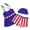 j-589Blue250, variant on MEZZALL Summer Girls Two Piece Swimsuits Swim Tops With Shorts With Ruffle Skirt And Adjustable Straps Cute Tankini For Kids Beach Pool Beach Vacation Beachwear