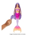 thumbnail image 2 of Muñeca Barbie Fantasía Sirenas Colores Mágicos Cabello Rosa, 2 of 4