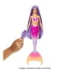 thumbnail image 2 of Muñeca Barbie Fantasía Sirenas Colores Mágicos Cabello Rosa, 2 of 4
