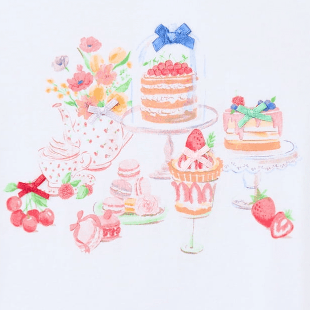 Vivid White Desserts