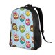 thumbnail image 2 of Fotbe Cute Cartoon Owls 3 Mochila de Viaje para Laptop, Mochila Ejecutiva Delgada y Resistente 15.6", 2 of 8