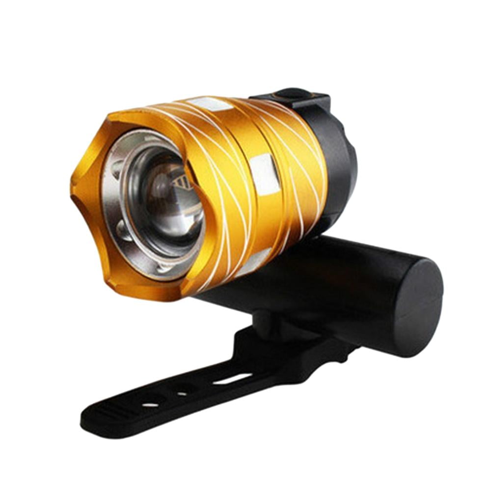 15000LM USB Rechargeable T6 LED ZOOM Front Head Bike Bicycle Light Tail Lamp Set 