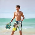 thumbnail image 7 of Rick And Morty Boy'S Swim Trunks Quick Dry Board Shorts Kids Beach Swim Shorts Bathing Suits Swimsuit, 7 of 7