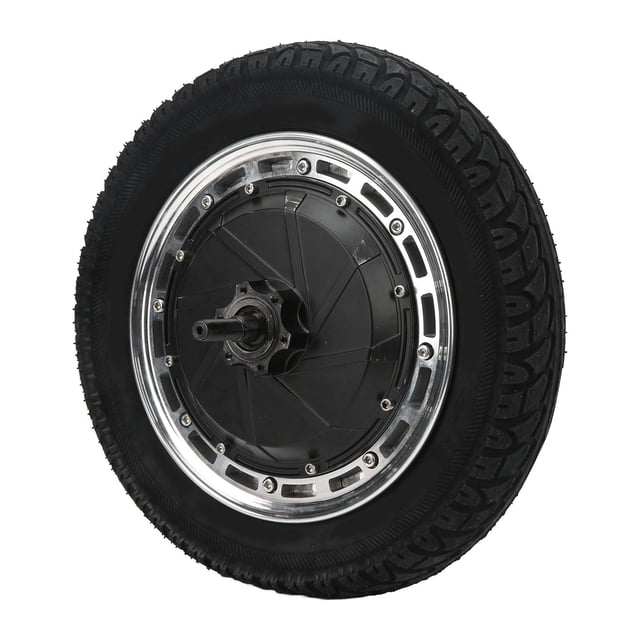 Motor de tracción a las ruedas, motor de cubo de rueda de 12 pulgadas, kit de motor de cubo de pulgadas, cubo de rueda de neumático, confiable y duradero