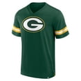 thumbnail image 2 of Men's Green Bay Packers NFL Hashmark V-neck Crewneck Short Sleeve Jersey, 2 of 3