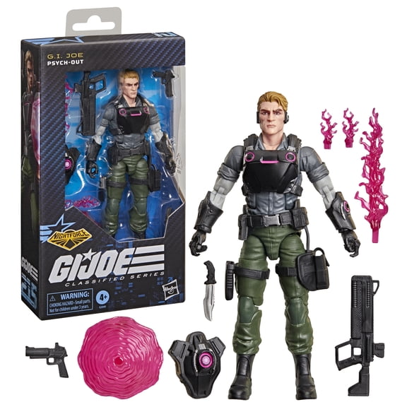 G.I. Joe Classified Series 215 Night Force Psych-Out 6 inch Action Figure
