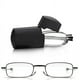 thumbnail image 1 of 4 pares de gafas de lectura plegables con bloqueo de luz azul, pequeños lectores plegables para hombres y mujeres, 1 of 5