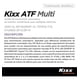 thumbnail image 2 of Aceite Transmisión Automática Sintético Kixx Atf Multi, 1l, 2 of 7
