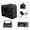 Type C Black, variant on Xirurus Type C Folding Bike Travel Bag Portable Transport Carrying Case Bicycle Storage Pouch with Shoulder Strap, 14-16 inch [cite: 25]