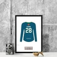 thumbnail image 2 of Cheerleading college Senior Award Night Gift Idea - Jersey Print Frame, 2 of 18