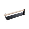 thumbnail image 1 of Injueey Soporte de rollo de papel autoadhesivo sin perforaciones, estante de almacenamiento de para toallas, estante colgante para accesorios de Almacenamiento y organización del hogar negro Injueey HA5613-02B, 1 of 6