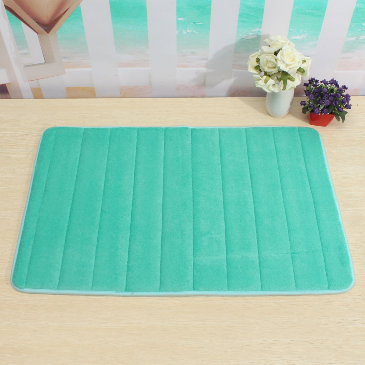 15 7 X23 6 Inch Memory Foam Doormat Bath Shower Floor Mat