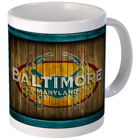 CafePress - Baltimore Crab Mug - Unique Coffee Mug, Coffee Cup