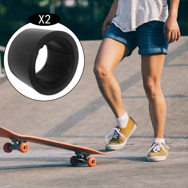 2xMonopatín Eléctrico Motor Neumático Piel Mini Scooter PU Cubierta Exterior shamjiam none