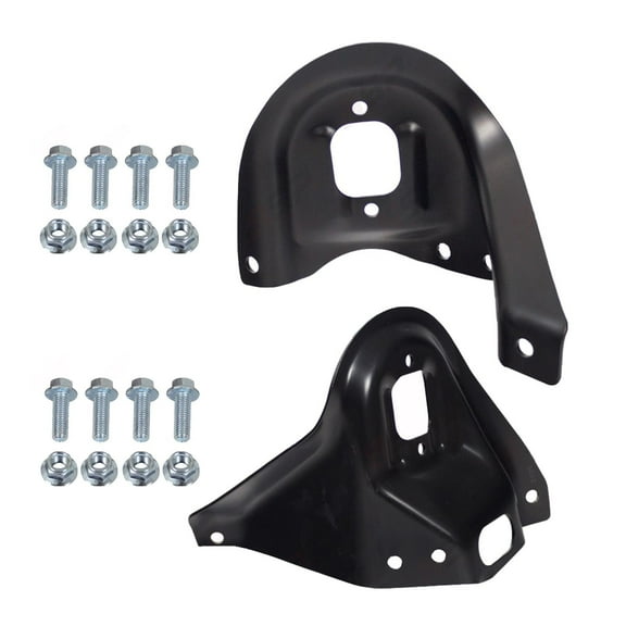 BST BSSP Pair Rear Shock Mount Bracket Kit Set for Chevy GMC K1500 K2500 K3500 Pickup Truck 924-403, 924-404