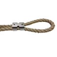 thumbnail image 4 of NNNJunhua Abrazaderas de cuerda resistentes de acero inoxidable 304 Abrazaderas de cuerda dobles 2 líneas de clips de metal para cuerda Se adapta a cuerdas torcidas o trenzadas de 14/45 pulgadas (8 mm, 4 of 5