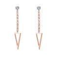 thumbnail image 2 of Triángulo Tassel Ear Stud Yuyangstore Borla, 2 of 8