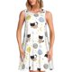 thumbnail image 1 of Disketp Cute Cat para Vestido sin Mangas para Mujeres, Vestidos de Verano para Mujeres, Casual y Holgado para la Playa, 1 of 7