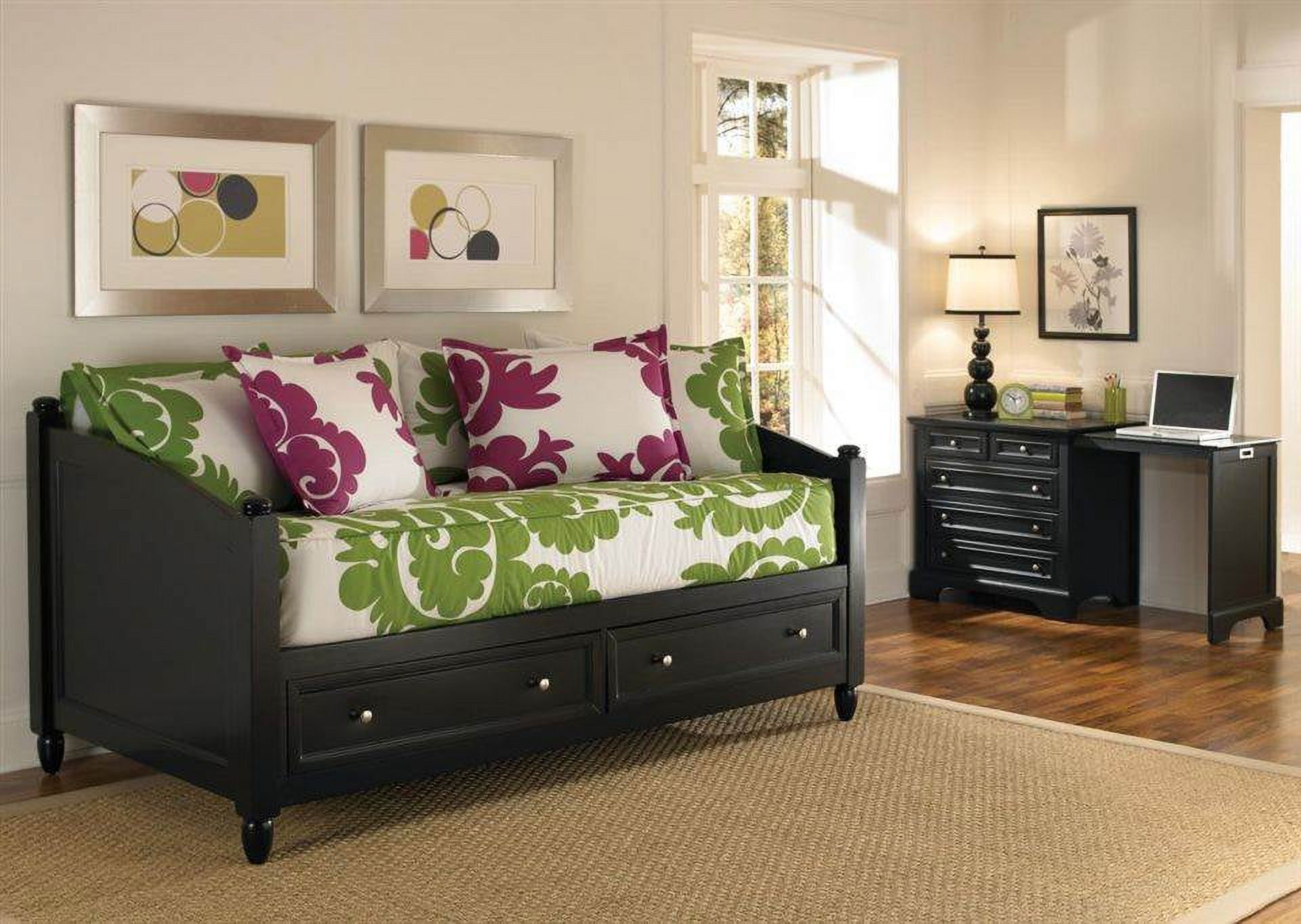 2-Drawer Daybed in Black Finish - image 3 of 3