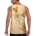 thumbnail image 3 of Fotbe Pattern Men's Quick Dry Workout Tank Top Gym Muscle Tee Fitness Bodybuilding Sleeveless T Shirt Breathable Workout Shirt-3X-Large, 3 of 9