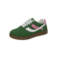 thumbnail image 2 of Womens Sneakers, Sneakers for Women, Womens Tennis Shoes, Women Classic Retro Casual Lifestyle Sneakers Tennis Shoe Comfort Walking Footwear Lightweight Anti Slip Trainers, Green 5.5, 2 of 9