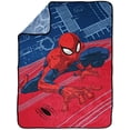thumbnail image 2 of Spider-Man Wall Crawling Character 46 x 60 Throw Blanket, 2 of 2