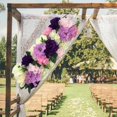 thumbnail image 5 of Xingzhi Faux Roses Artificial Flower Backdrop Home Office Bouquet Decoration, 5 of 5