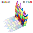 thumbnail image 5 of Magblock Colorful Magnetic Tiles Toy, 120 Piece 3D Building Blocks Set for Kids, 5 of 6