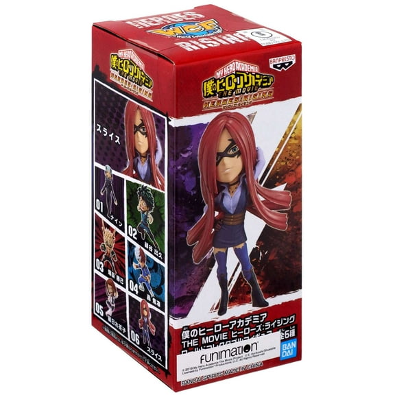 My Hero Academia WCF World Collectable Figure SLICE PVC Figures