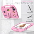 thumbnail image 3 of TECH CIRCLE Case for Onn 10.1" Tablet 2024 Gen 4, Cartoon Panda Shockproof Rugged Lightweight Convertible Stand Handles Kids Friendly Case for Onn 10.1 inch 4 Gen Tablet 2024 Model:100135925,Pink, 3 of 7