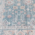 thumbnail image 2 of Better Homes & Gardens 8' x 10' Teal Persian Blooms Indoor Area Rug, 2 of 5