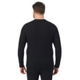 thumbnail image 2 of Men's Cuddl Duds® Midweight Waffle Thermal Performance Base Layer Crew Top Color: Navy Heather Size: XXL, 2 of 4