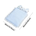 thumbnail image 3 of Waterproof Cooling Mat for Dog, Premium Pet Cooling Blanket for Bed Crate, Anti Slip Indoor Dog Cool Pad for Sleeping, Large Sofa Couch Cover Mat for Cat, Grey, 29*21*11, 3 of 4