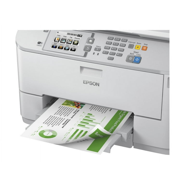 Epson Workforce Pro WF-5620 Network MultiFunction Color Printer C11CD08201