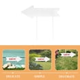 thumbnail image 3 of Homoyoyo 2Ud Carteles En Para Jardin Con Ondulado Y Flecha Desmontable Para Exteriores, 3 of 8