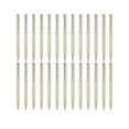 thumbnail image 1 of 26 PCS Metallic Pens Slim Ballpoint Pens Black Ink 1 mm Medium Point Retractable Pens for Students Teachers (Gold), 1 of 5
