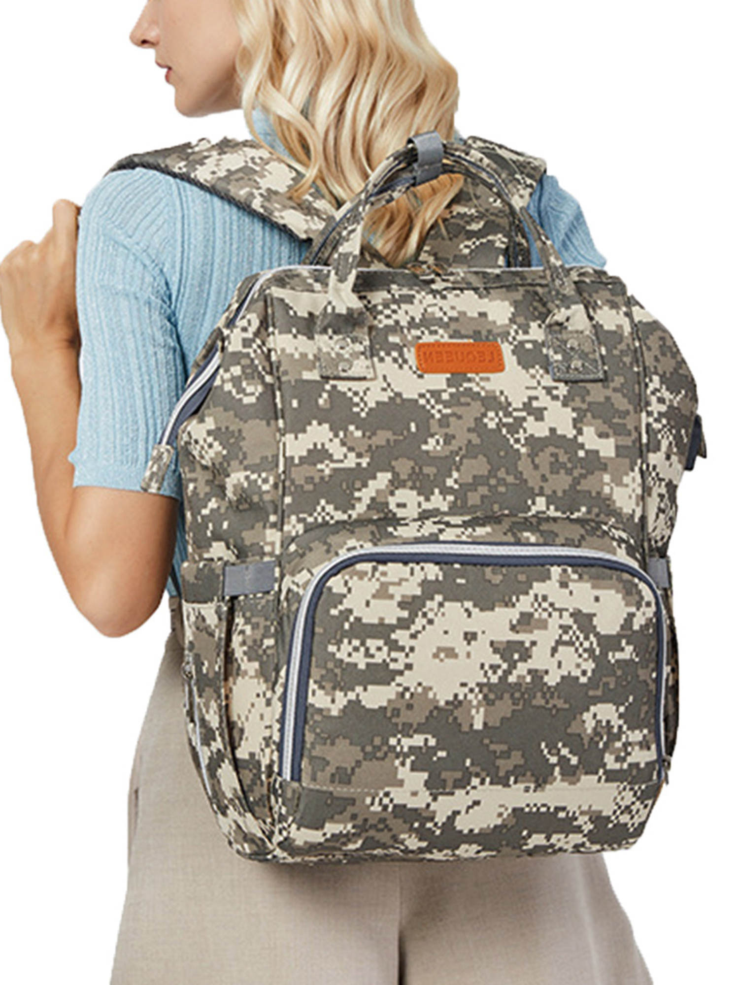 camo baby backpack