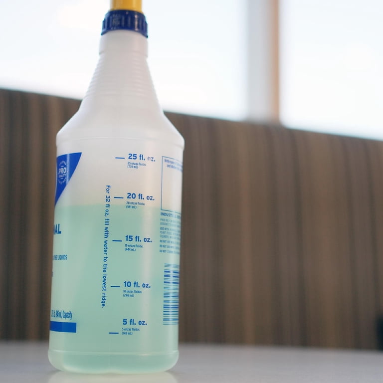3 pack) Zep Professional Plastic Spray Bottle, 32 oz, Adjustable